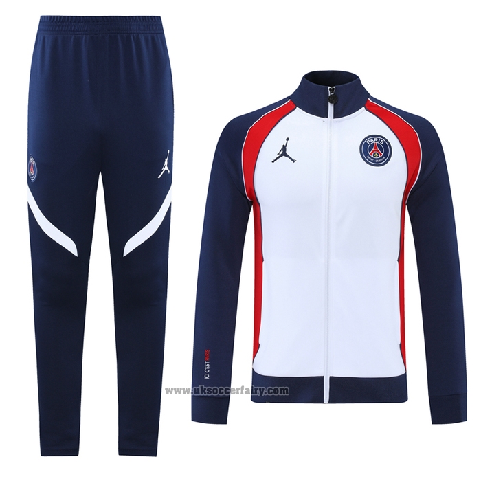 paris saint germain jacket white